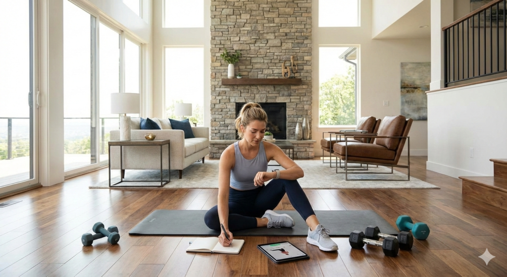 Personalized workout program structure that adapts to weekly stress and supports long term fitness goals without burnout